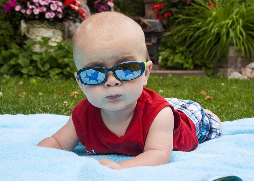 Elliot with his Sunshades